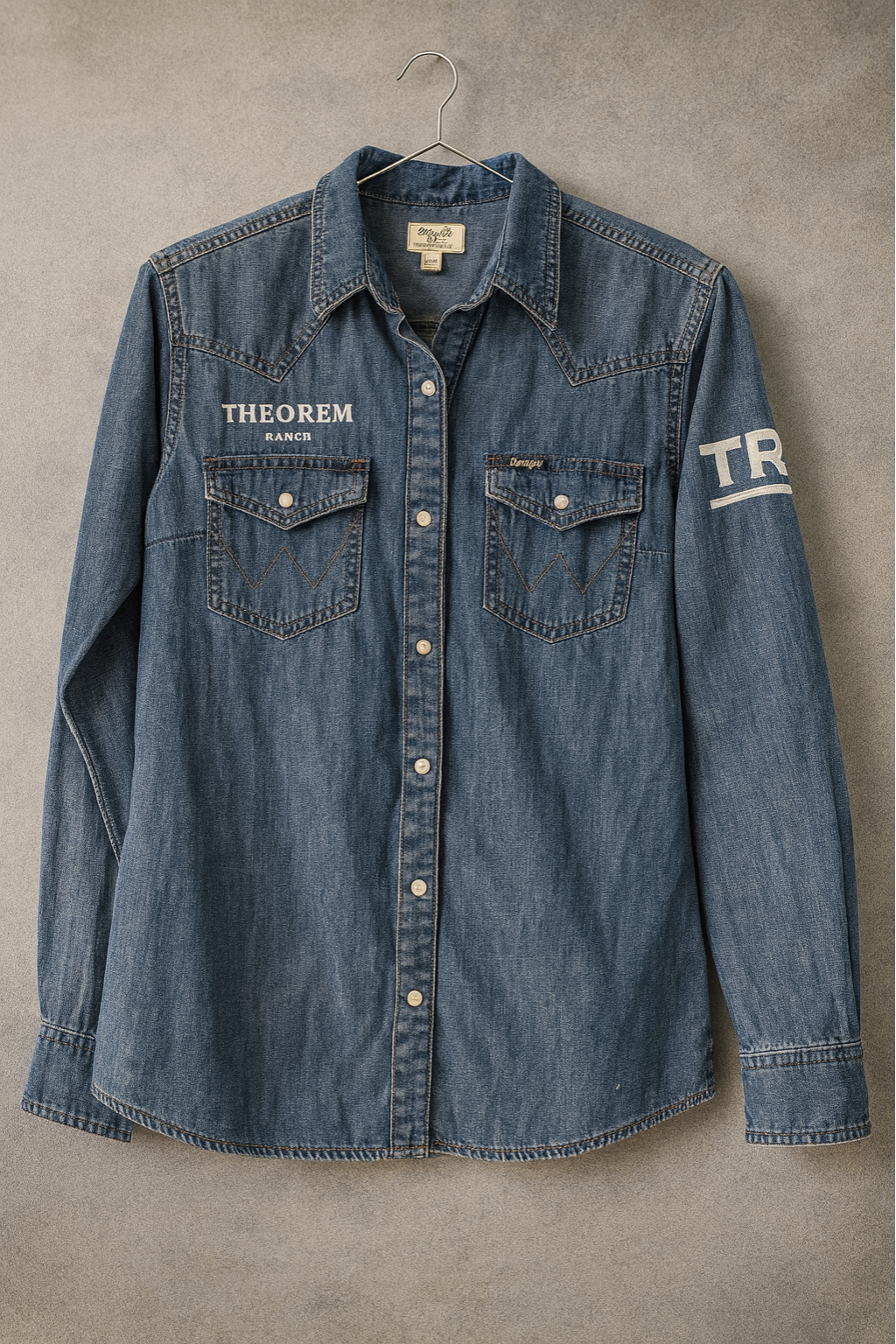 Denim Classic Button-Down Shirt